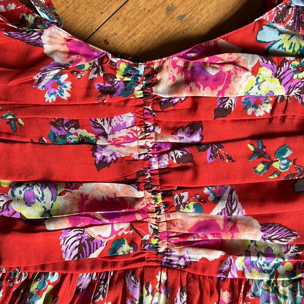 Red Roxy Mini Dress - S - Picture 3 of 10